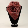 FOULARD SCARF BUCKAROO -Red Flower-