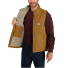 Carhartt® Smanicato Mock-Neck Vest Loose Fit V33 Brown UOMO