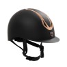 Equestro Cap unisex Azael con rotella posteriore Nero/Rosegold