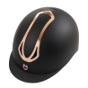 Equestro Cap unisex Azael con rotella posteriore Nero/Rosegold