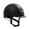 Equestro Cap unisex Azael con rotella posteriore Nero/argento