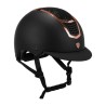 Equestro Cap con brillantini Rose gold