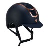 Equestro Cap con brillantini Rose gold