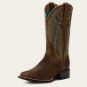 Stivali Western ARIAT Round Up Wide Square Toe POWDER BROWN